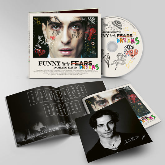 Damiano David - FUNNY little FEARS (DREAMS) – CD signed