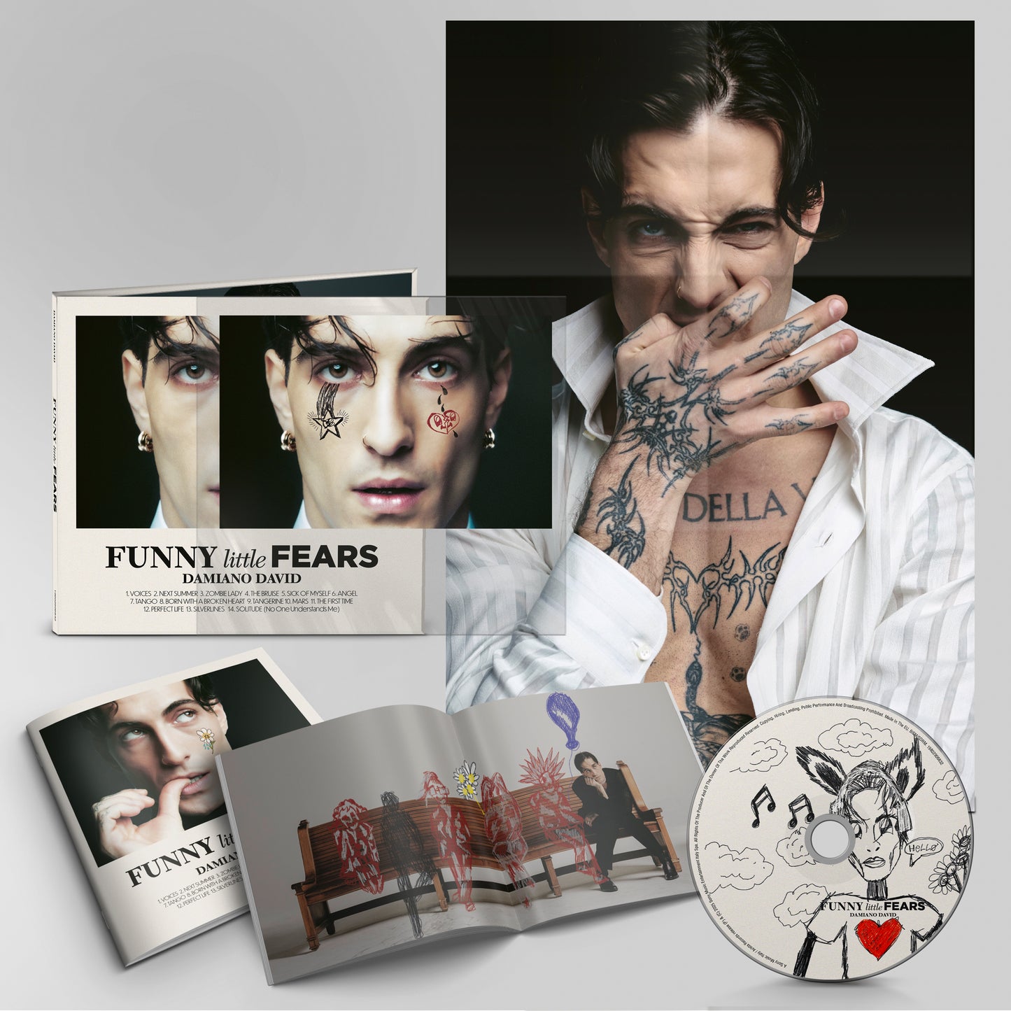 Damiano David - FUNNY little FEARS (CD DELUXE)