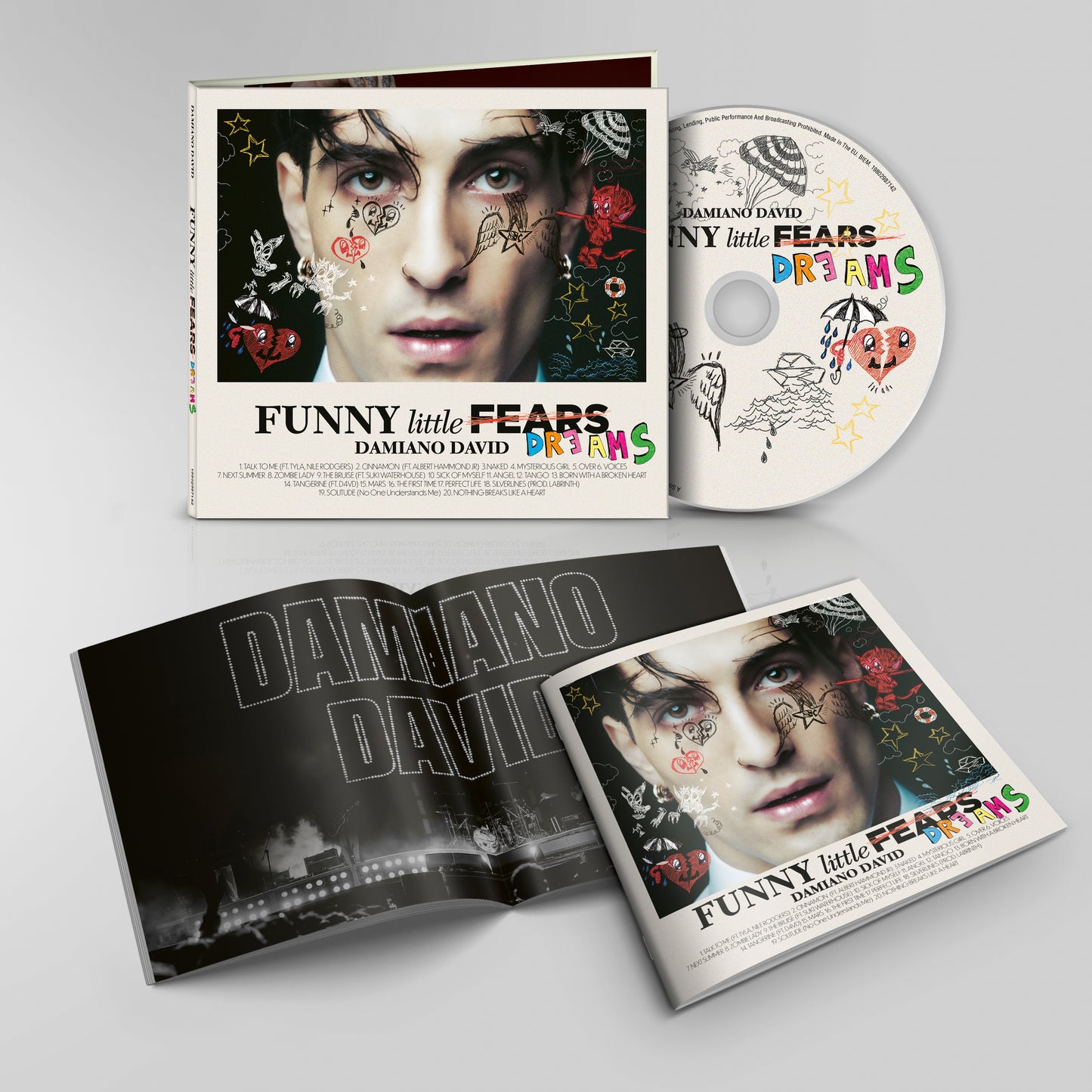 Damiano David - FUNNY little FEARS (DREAMS) - CD